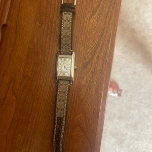 Coach Brown and Silver Women's Watch